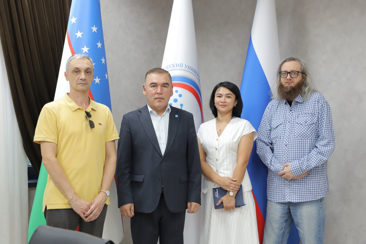 A delegation of the CIS Union of Journalists visited the Tashkent branch of Mendeleev University of Chemical Technology of Russia.