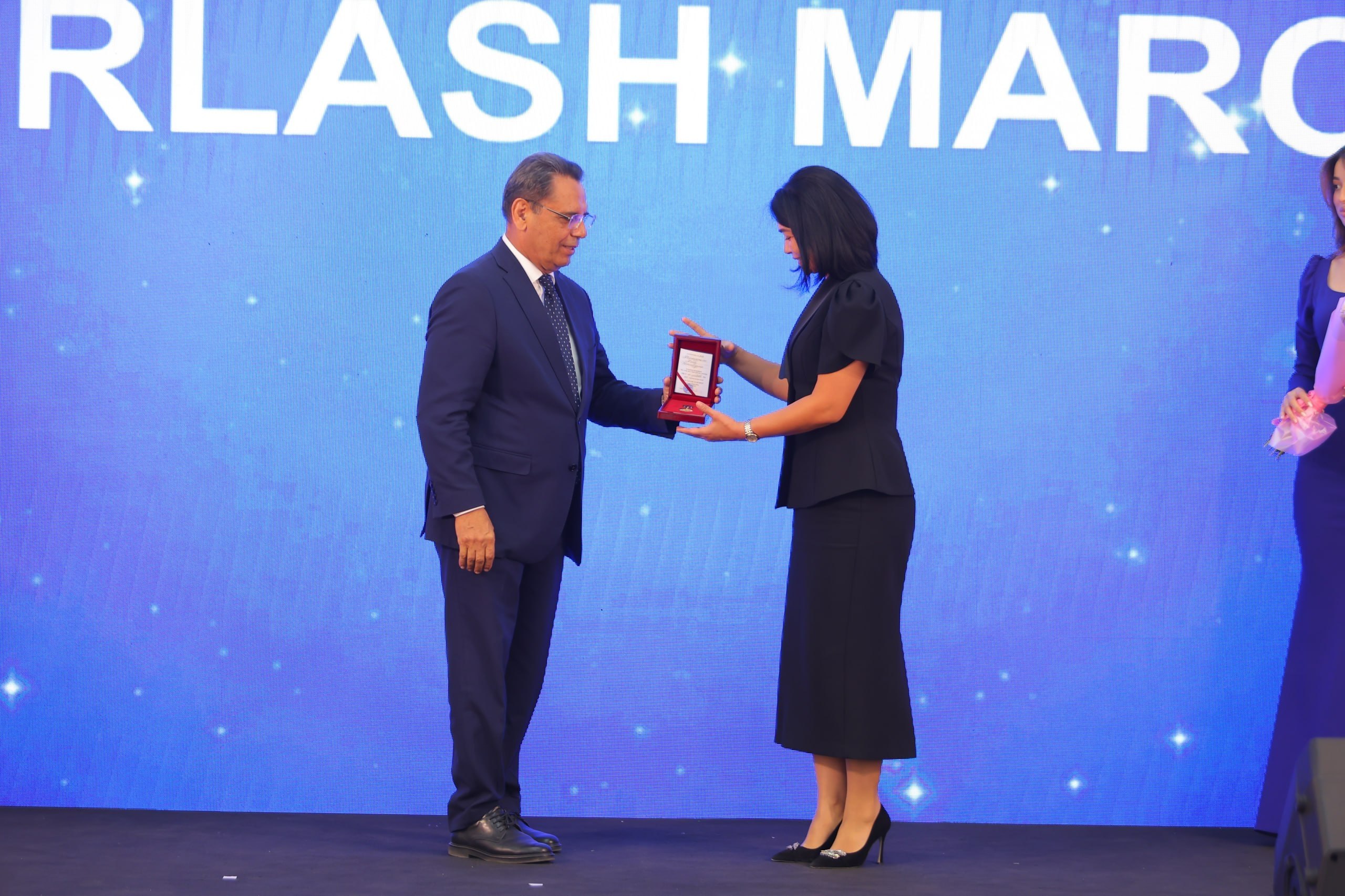 🎓 Well-Deserved Award: Dean of MUCTR Branch A.U. Abdurakhimova awarded the "Excellence in Higher Education" badge